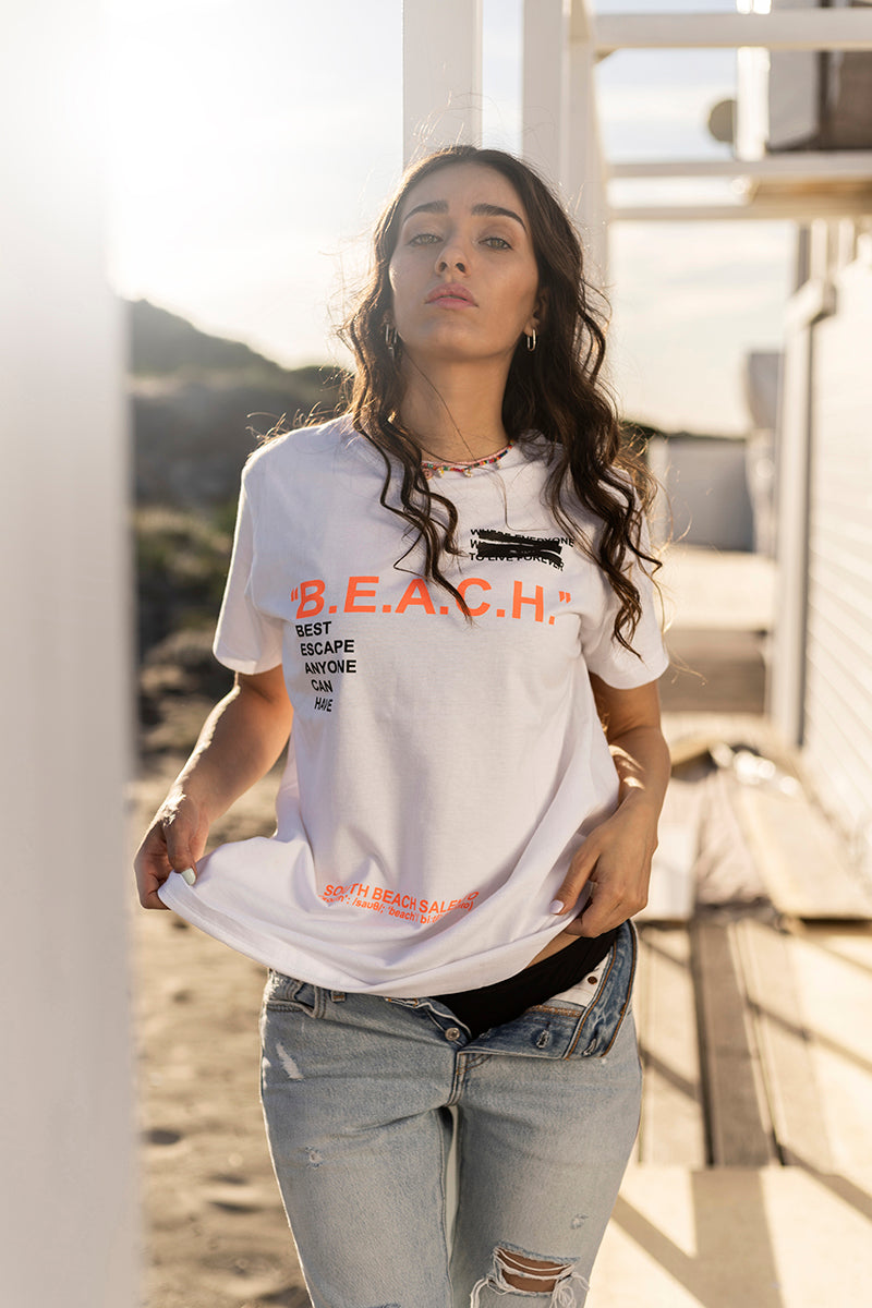 T-Shirt South Beach Salento B.E.A.C.H. edition