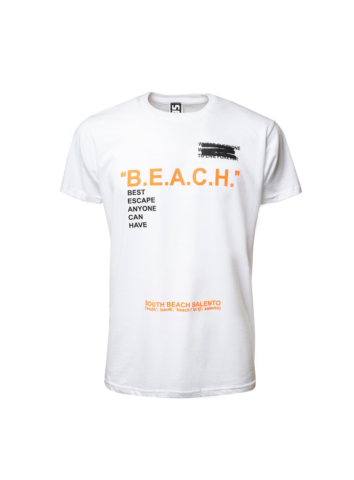 T-Shirt South Beach Salento B.E.A.C.H. edition
